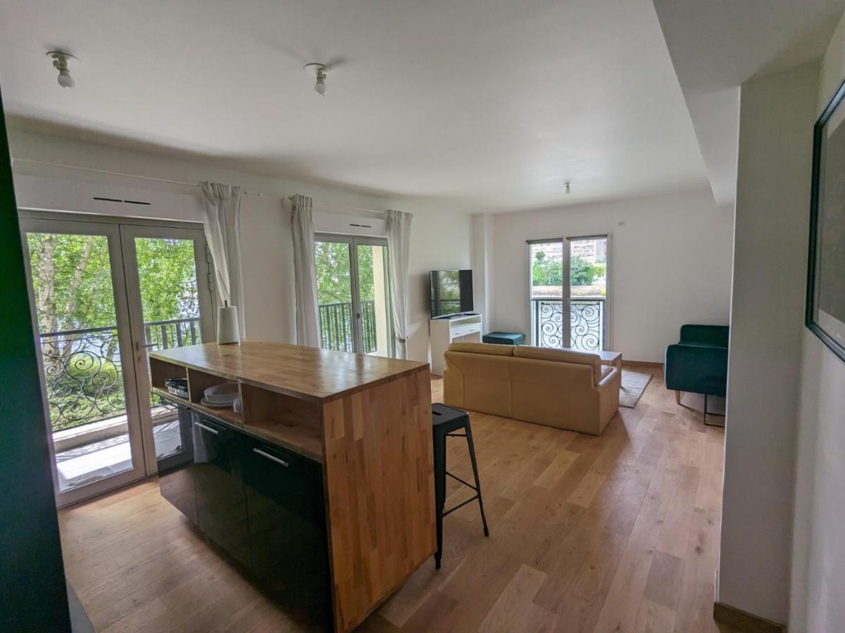 Residences Grande Jatte, Bord De Seine, Suites 52M2 A 97M2, Hopital Americain A 600M 뇌이이쉬르세느 외부 사진