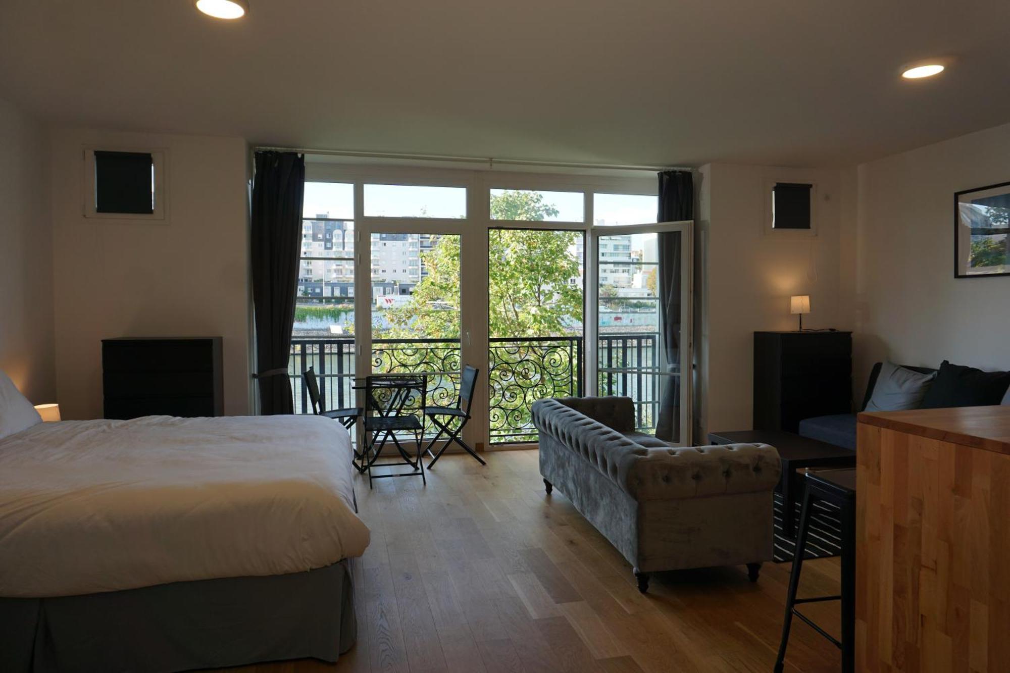 Residences Grande Jatte, Bord De Seine, Suites 52M2 A 97M2, Hopital Americain A 600M 뇌이이쉬르세느 외부 사진