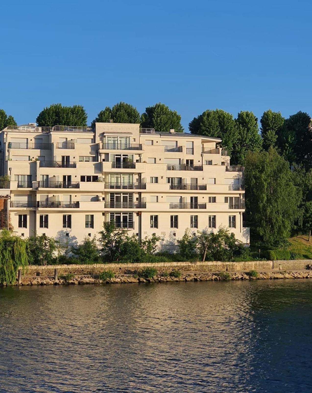 Residences Grande Jatte, Bord De Seine, Suites 52M2 A 97M2, Hopital Americain A 600M 뇌이이쉬르세느 외부 사진